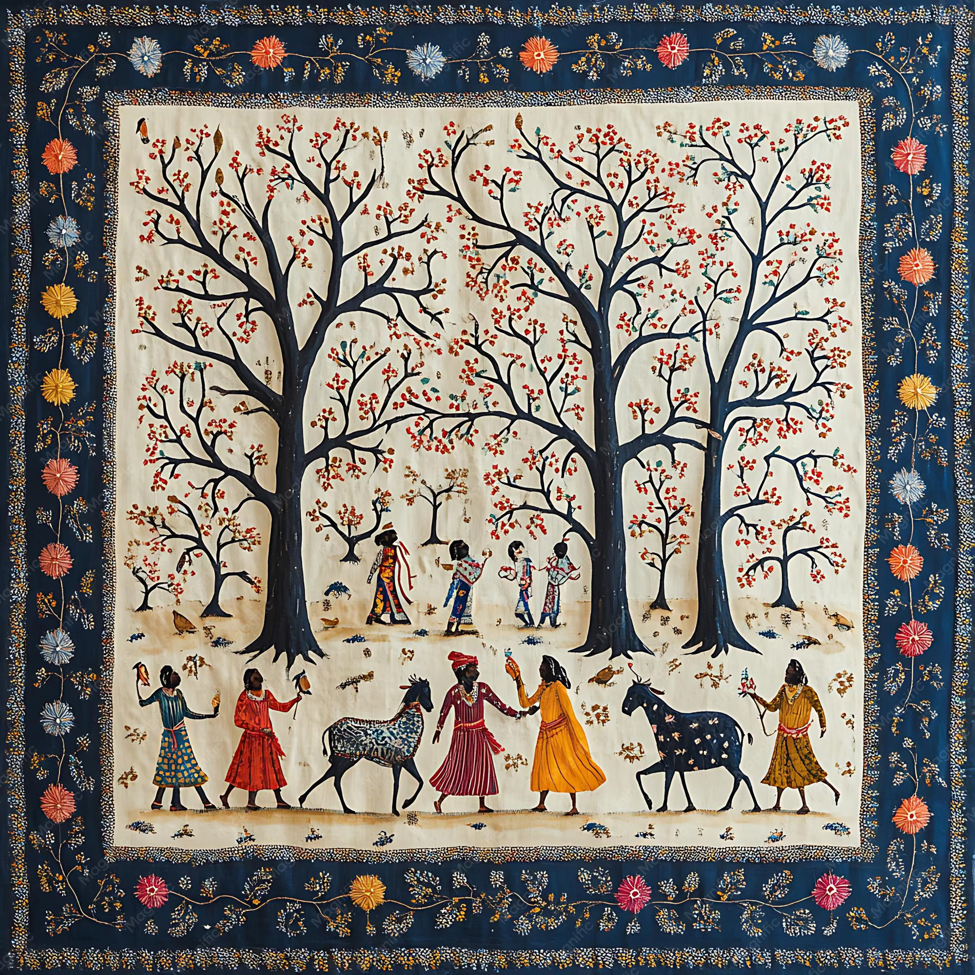 Woodland Procession